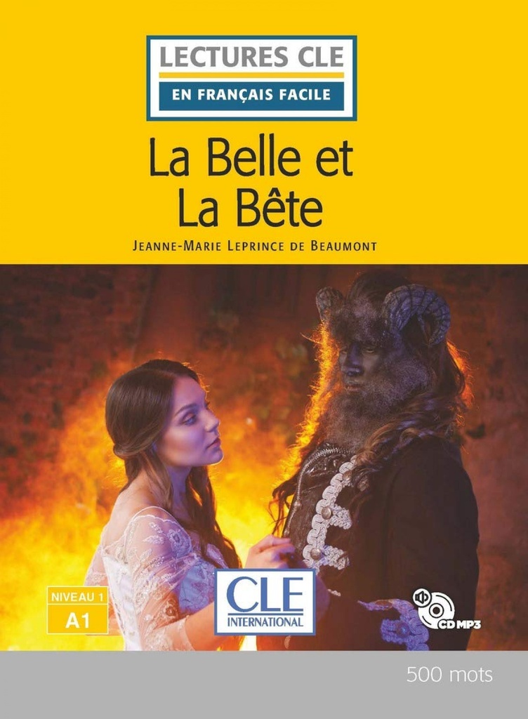 LA BELLE ET LA BÊTE - LIVRE - NIVEAU 1;A1 - LIVRE+CDAUDIO