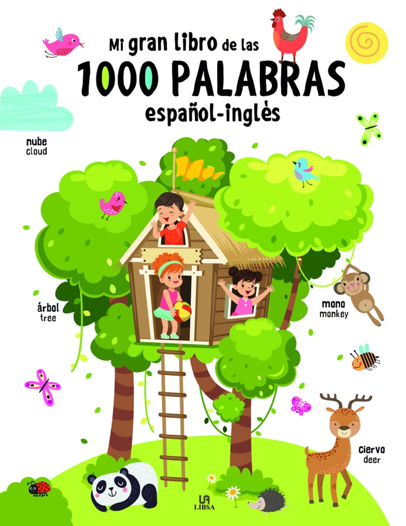 Mi Gran Libro de las 1.000 Palabras Español-Inglés