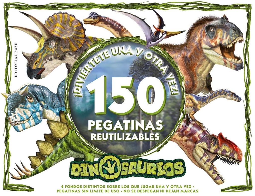 Dinosaurios. ¡Diviertete una y otra vez!