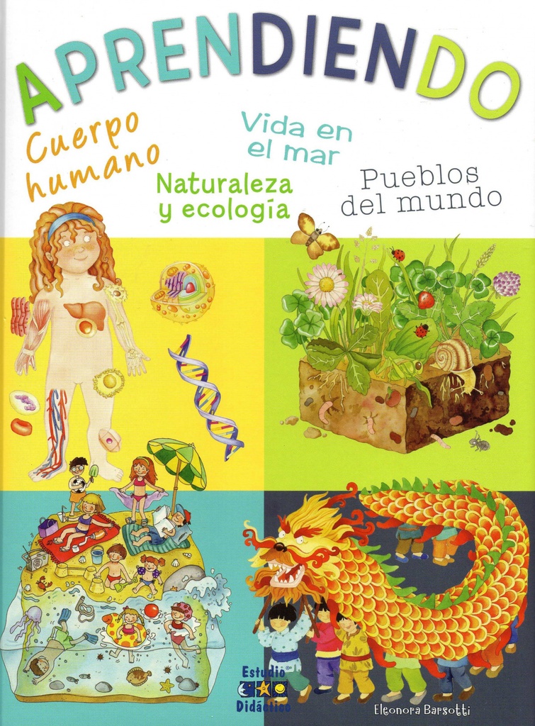 Aprendiendo. cuerpo humano, vida en el mar, pueblos del mundo, naturaleza y ecología