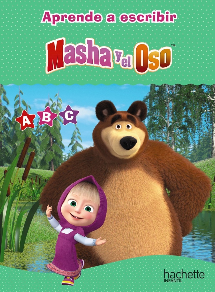 Las letras con Masha y el Oso