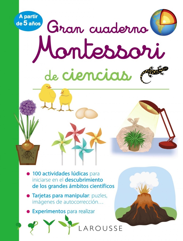 Gran cuaderno Montessori de ciencias