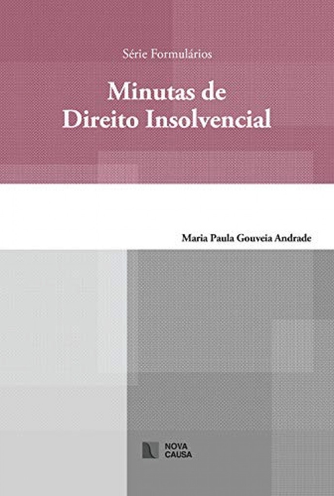 MINUTAS DE DIREITO INSOLVENCIAL