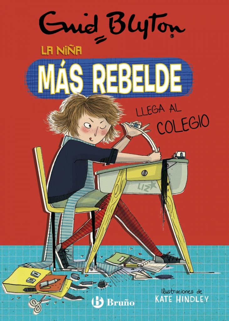 Enid Blyton. La niña más rebelde, 1. La niña más rebelde llega al colegio