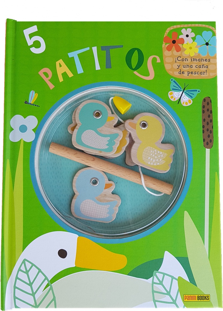 CINCO PATITOS.LIBRO JUEGO