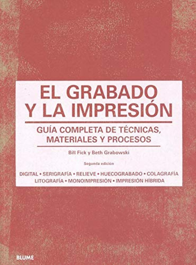 El grabado y la impresión