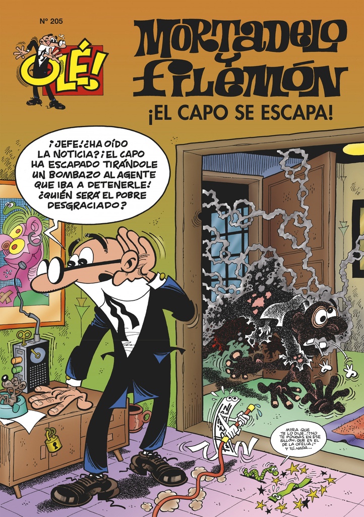 ¡El capo se escapa! (Olé! Mortadelo 205)