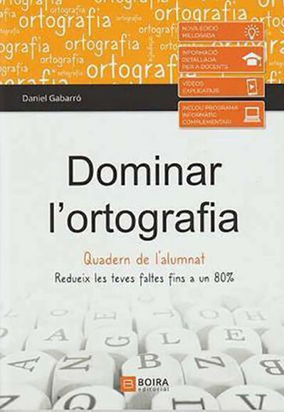 DOMINAR L´ORTOGRAFIA-QUADERN DE L´ALUMNAT