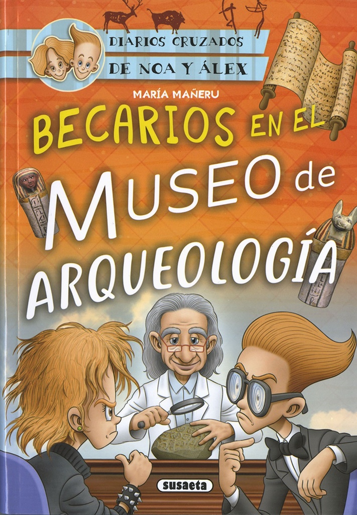 Becarios en el Museo de Arqueología