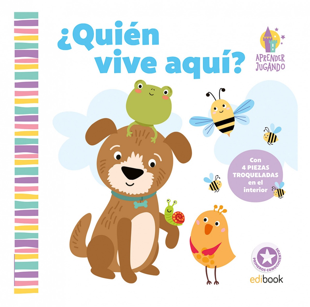 APRENDER JUGANDO - LIBRO PIEZAS - ¿Quién vive aquí?