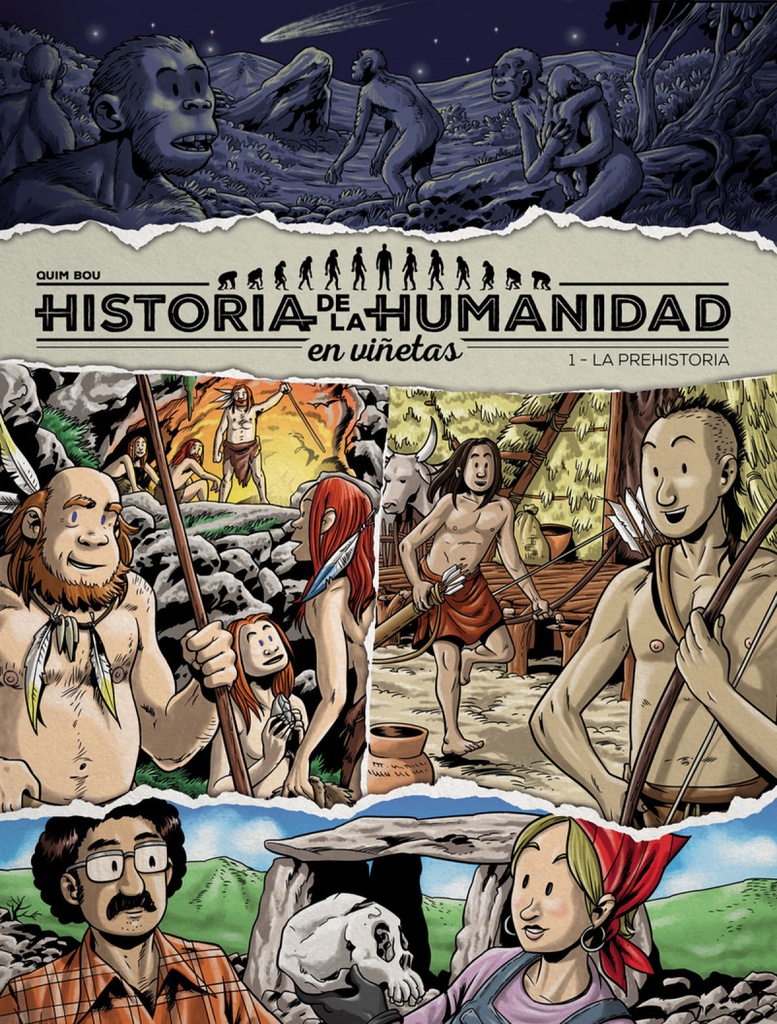 Historia de la humanidad en viñetas