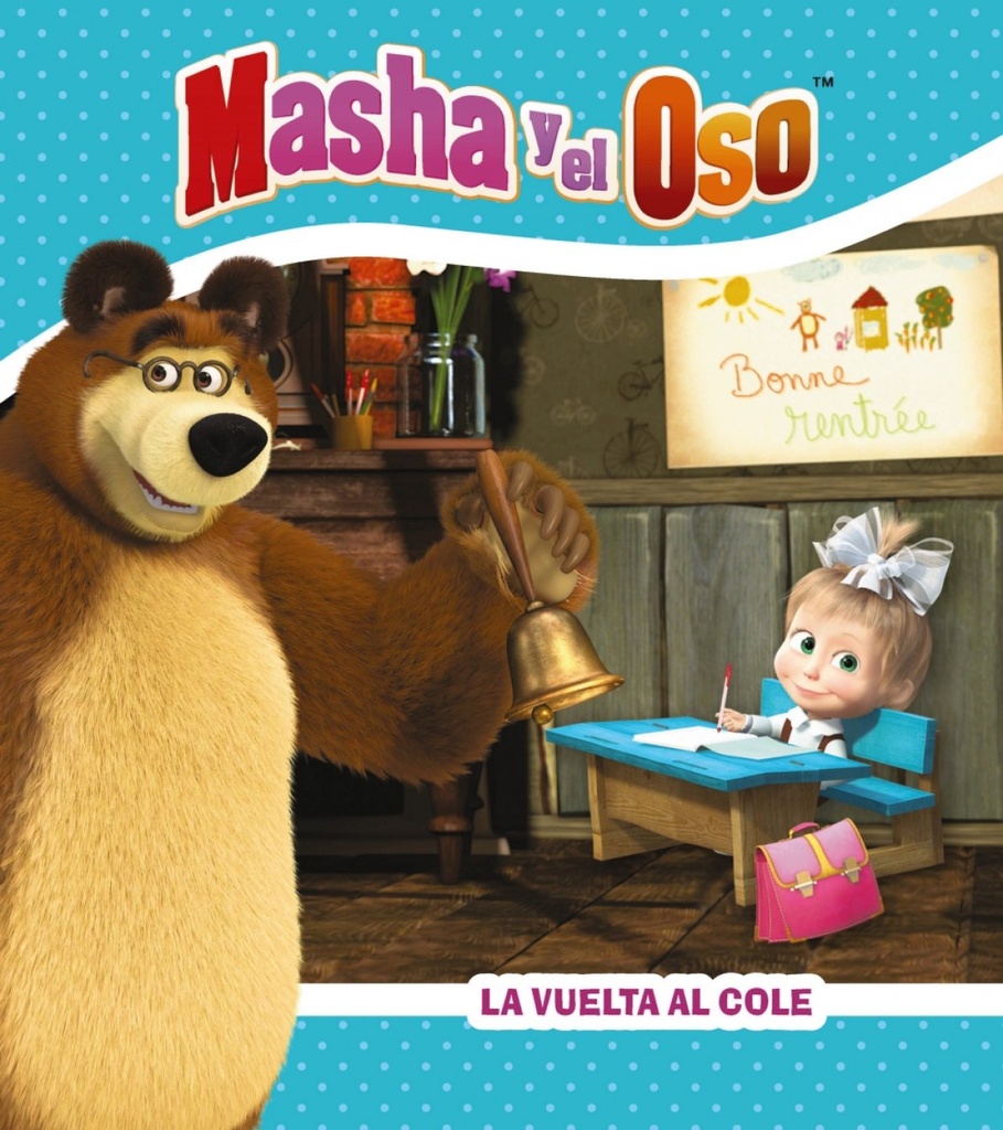 La vuelta al cole. Masha y el Oso