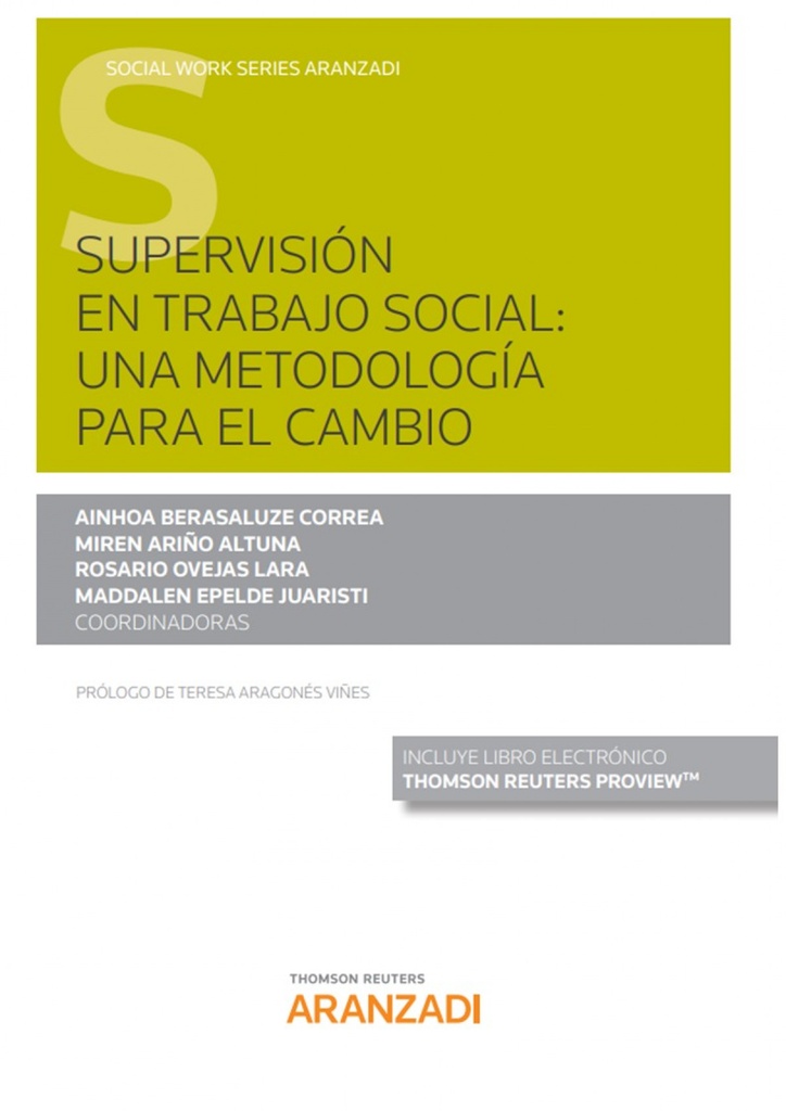 Supervisión en trabajo social: una metodología para el cambio (Papel + e-book)