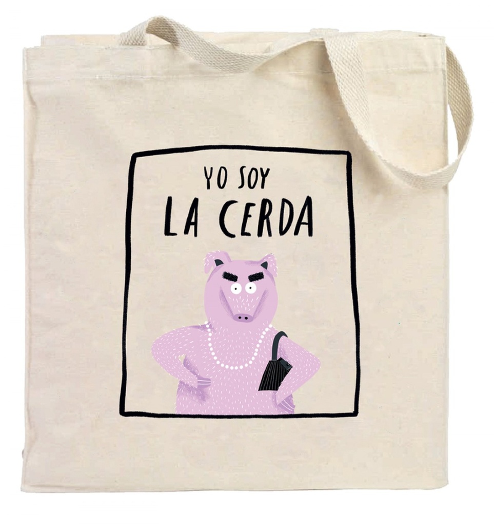 Bolsa ´Yo soy la cerda´