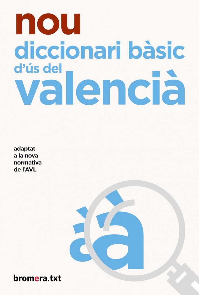 Nou diccionari bàsic d´ús del valencià