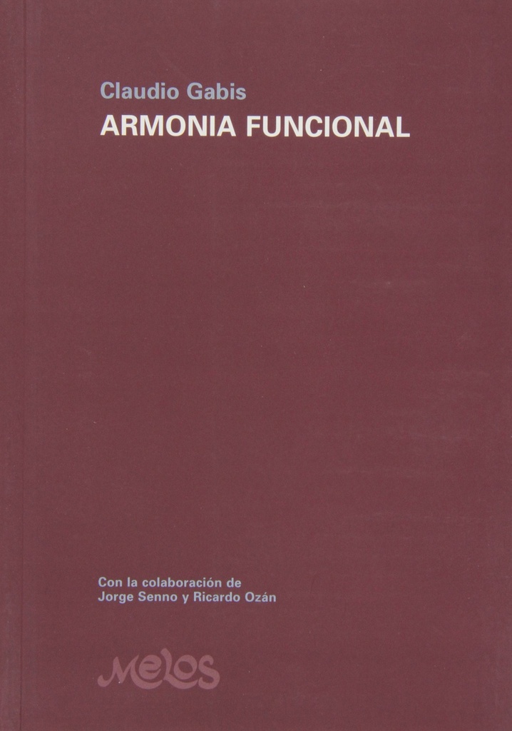 MEL2001 - Armonía Funcional - Claudio Gabis