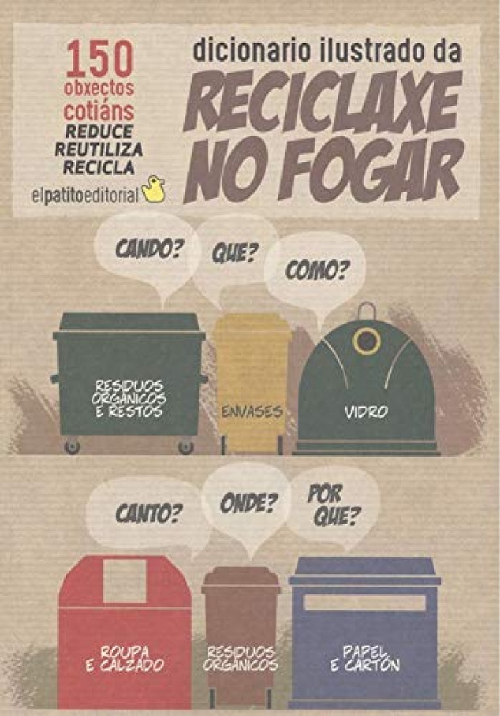 DICIONARIO ILUSTRADO DE RECICLAXE NO FOGAR