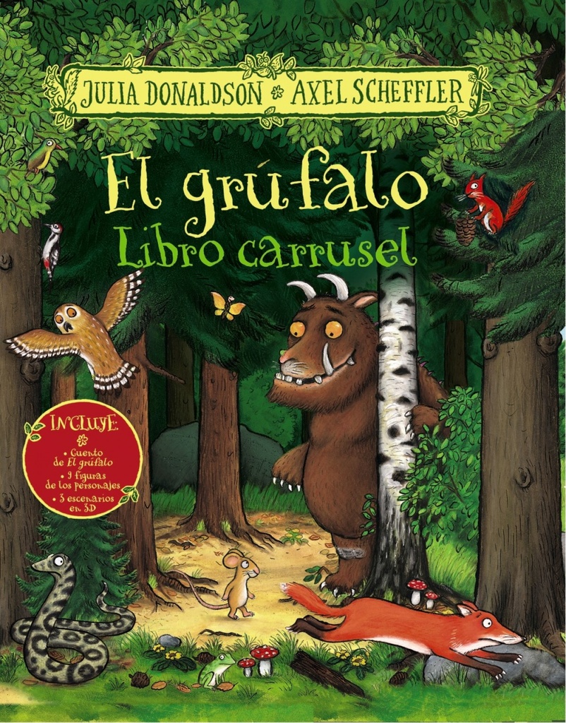 El grúfalo. Libro carrusel