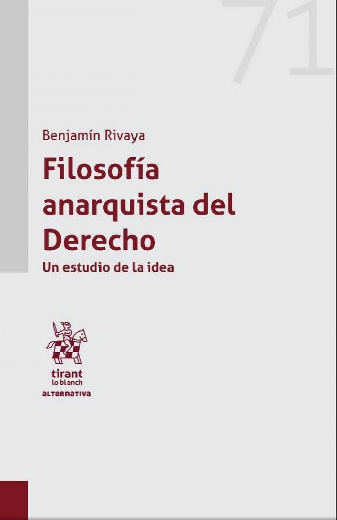 Filosofía anarquista del derecho