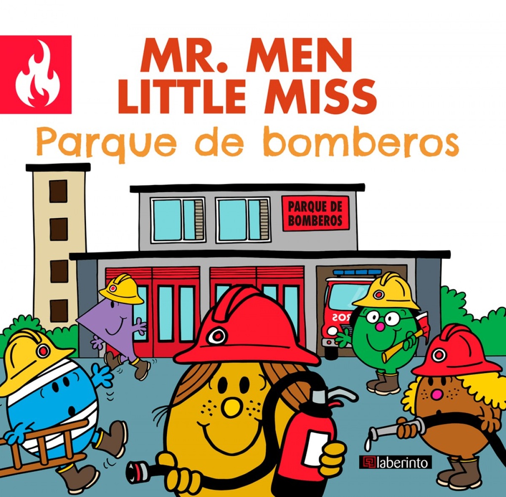 Mr. Men Little Miss Parque de bomberos