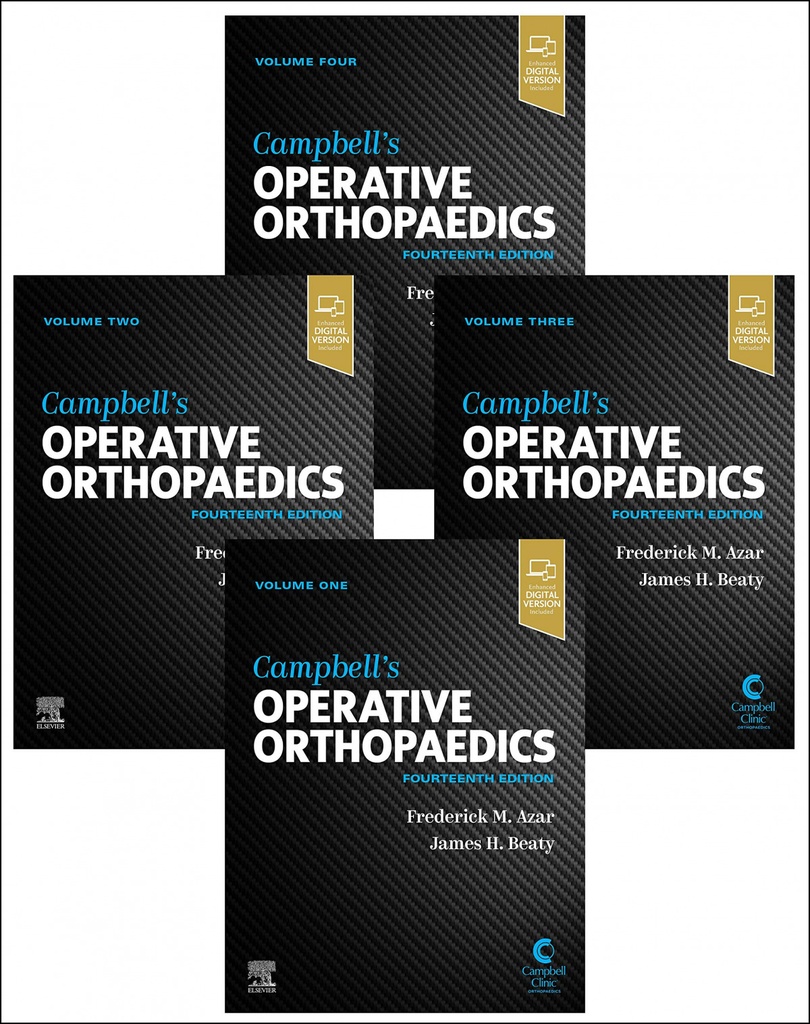 CAMPBELL´S OPERATIVE ORTHOPAEDICS 4 VOL.