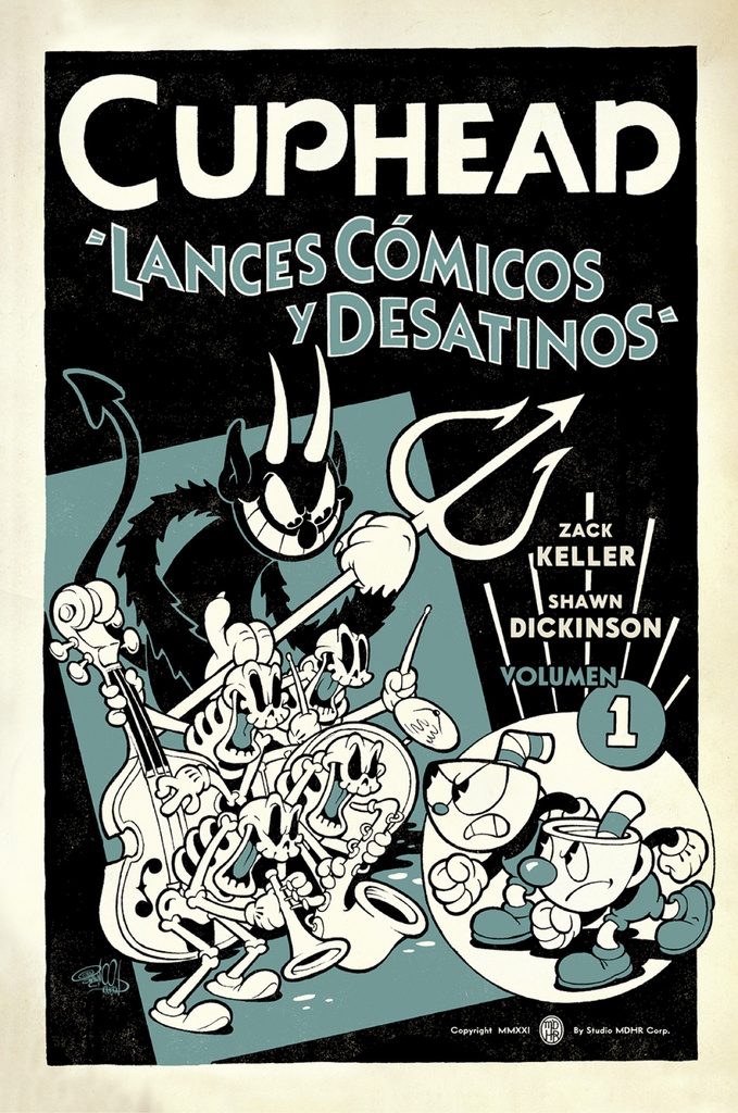 Cuphead 1. Lances Cómicos y Desatinos