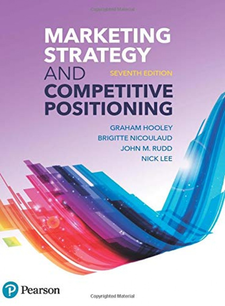 MARKETING STRATEGY AND COMPETITIVE POSITIONING.(7ª ED)