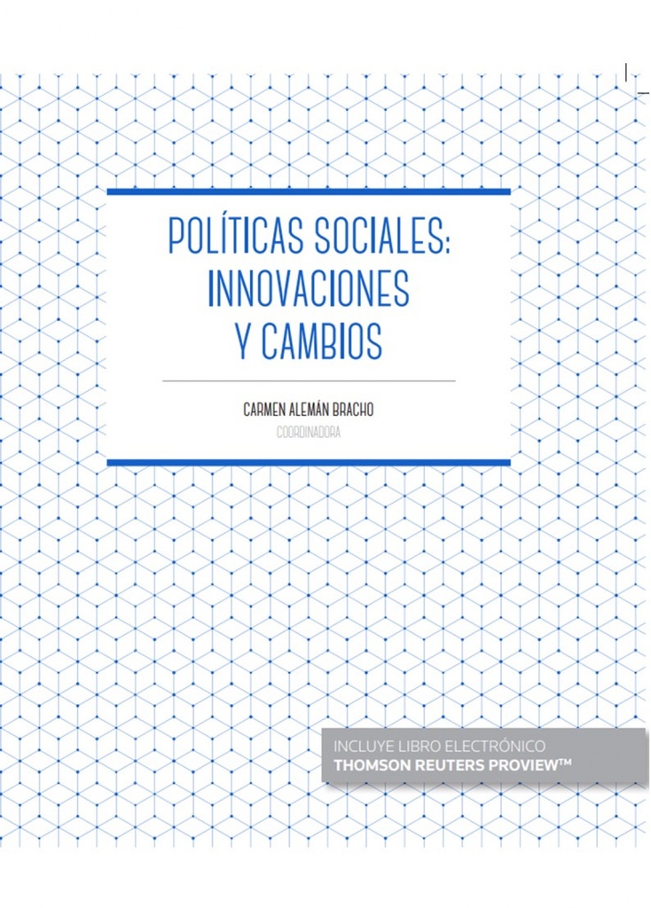 Políticas Sociales: innovaciones y cambios (Papel + e-book)