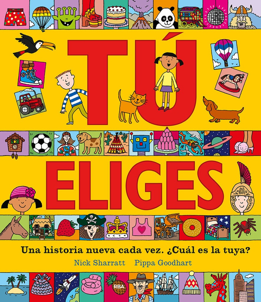 Tú eliges. Una historia nueva cada vez. ¿Cuál es la tuya?