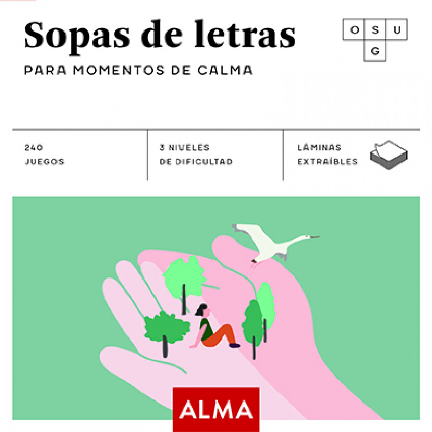 Sopas de letras para momentos de calma