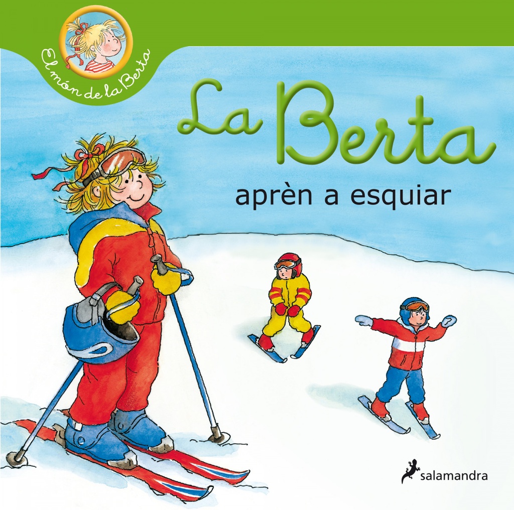 La Berta aprèn a esquiar (El món de la Berta)