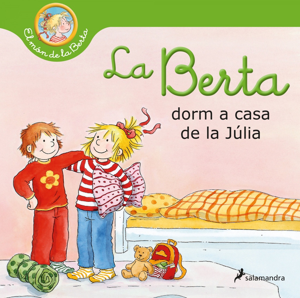 La Berta dorm a casa de la Júlia