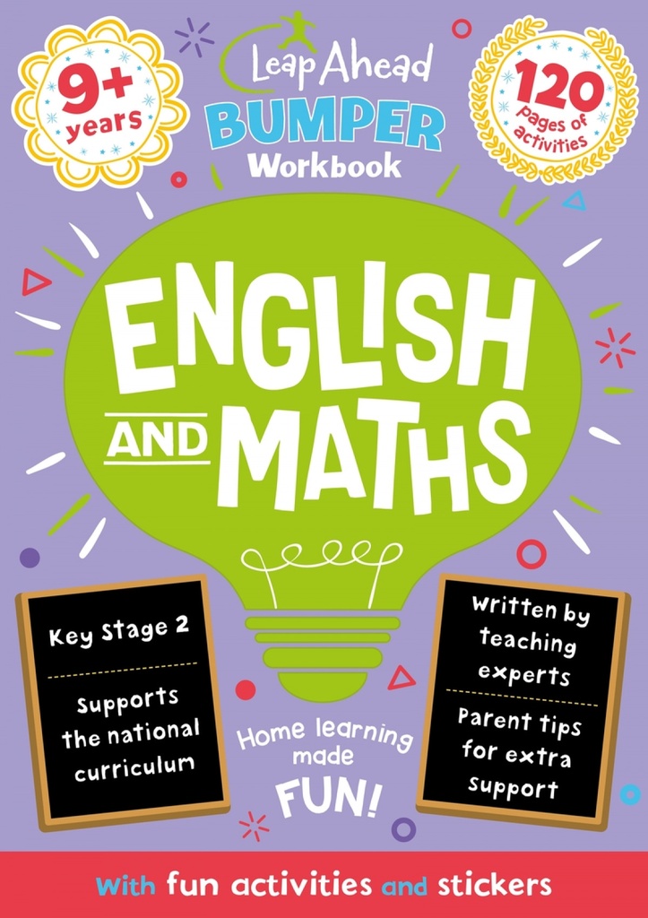 Leap Ahead Bumper Workbook: 9+ Years English and Maths