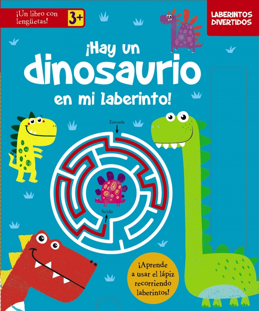 Laberintos divertidos. ¡Hay un dinosaurio en mi laberinto!