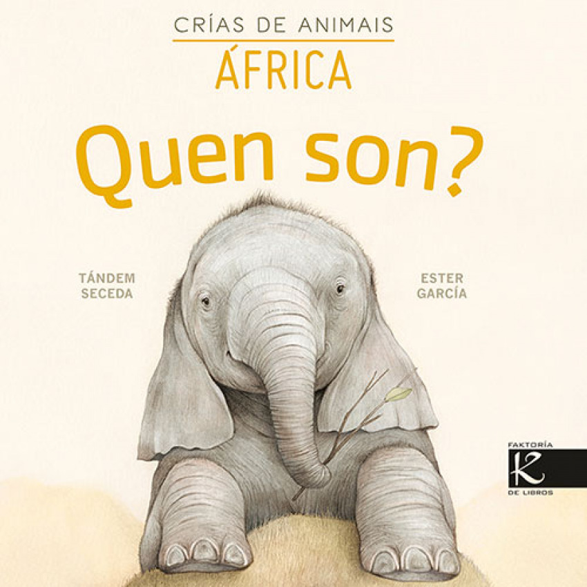 Quen son? Crías de animais - África