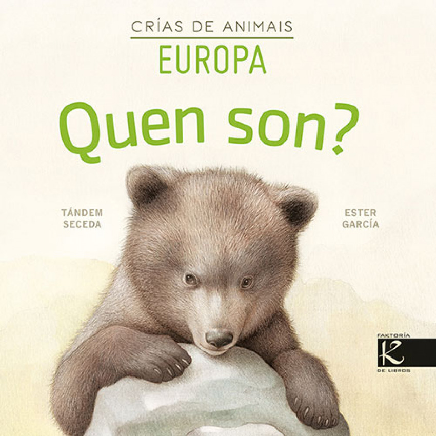 Quen son? Crías de animais - Europa