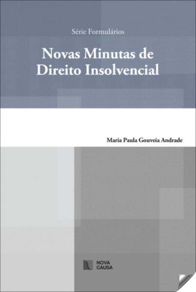 novas minutas de direito insolvencial