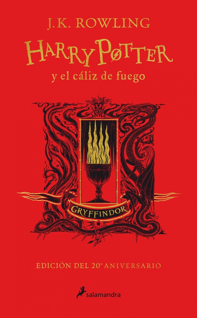 Harry Potter y el cáliz de fuego (edición Gryffindor de 20º aniversario) (Harry Potter 4)