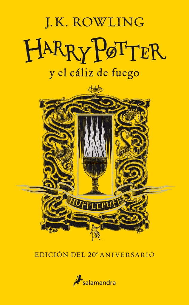 Harry Potter y el cáliz de fuego (edición Hufflepuff del 20º aniversario) (Harry Potter 4)