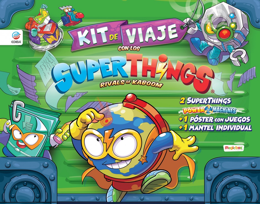 Kit de Viaje con los Superthings Power Machines
