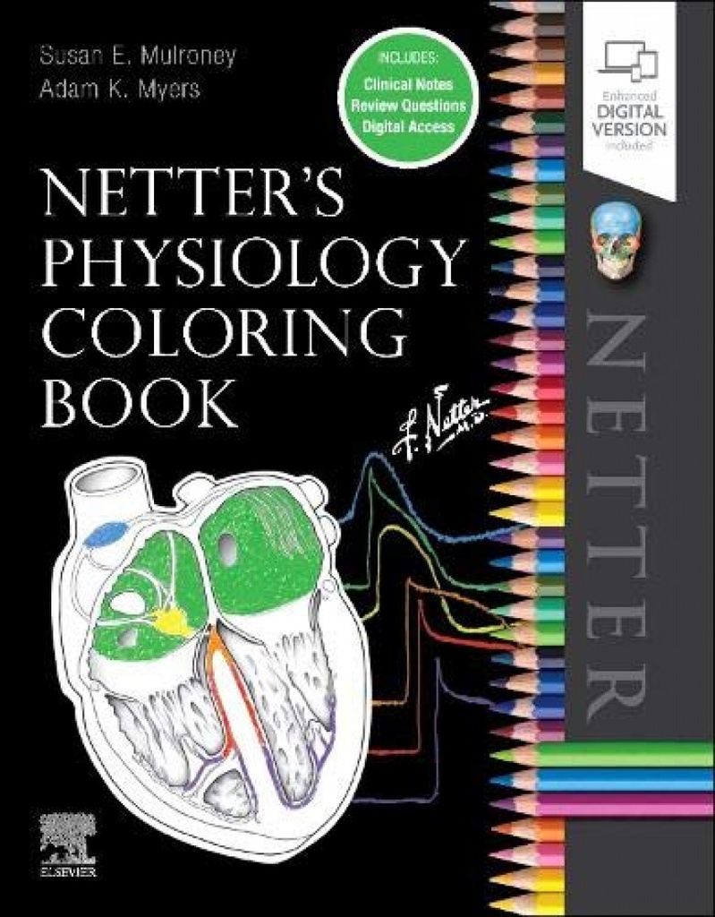 NETTER´S PHYSIOLOGY COLORING BOOK