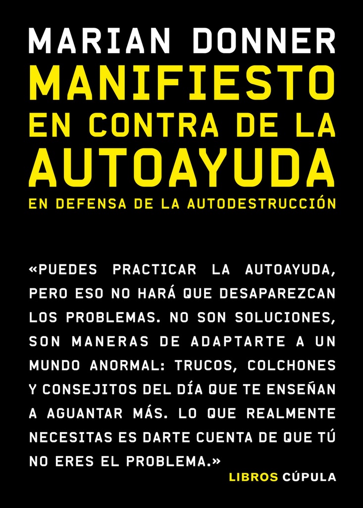 Manifiesto en contra de la autoayuda