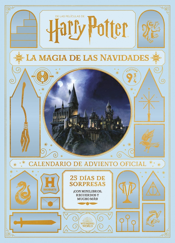 HARRY POTTER: LA MAGIA DE LAS NAVIDADES. EL CALENDARIO DE ADVIENTO OFICIAL 2021