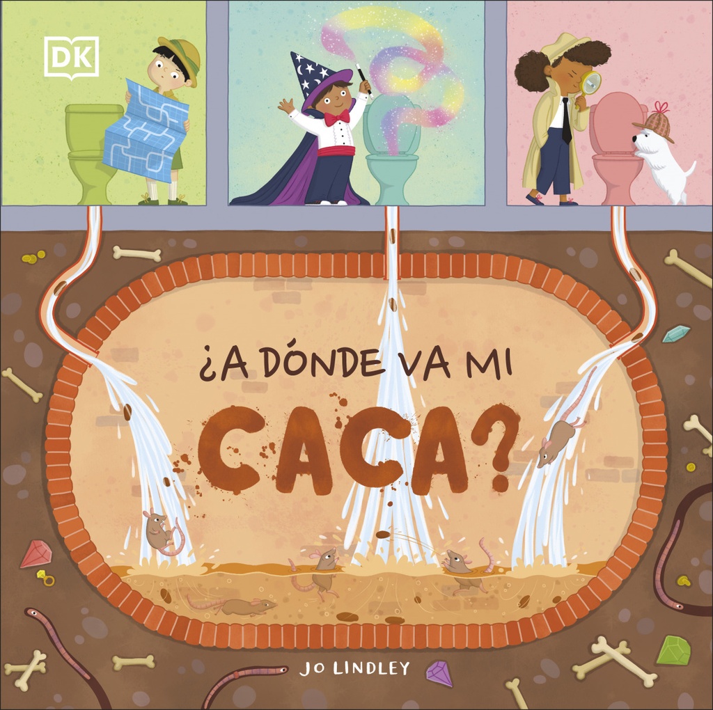 ¿A dónde va mi caca?