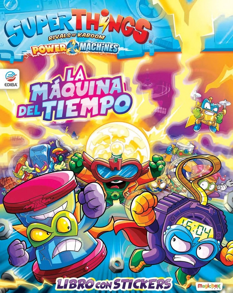 Libro de Stickers Superthings Power Machines - España