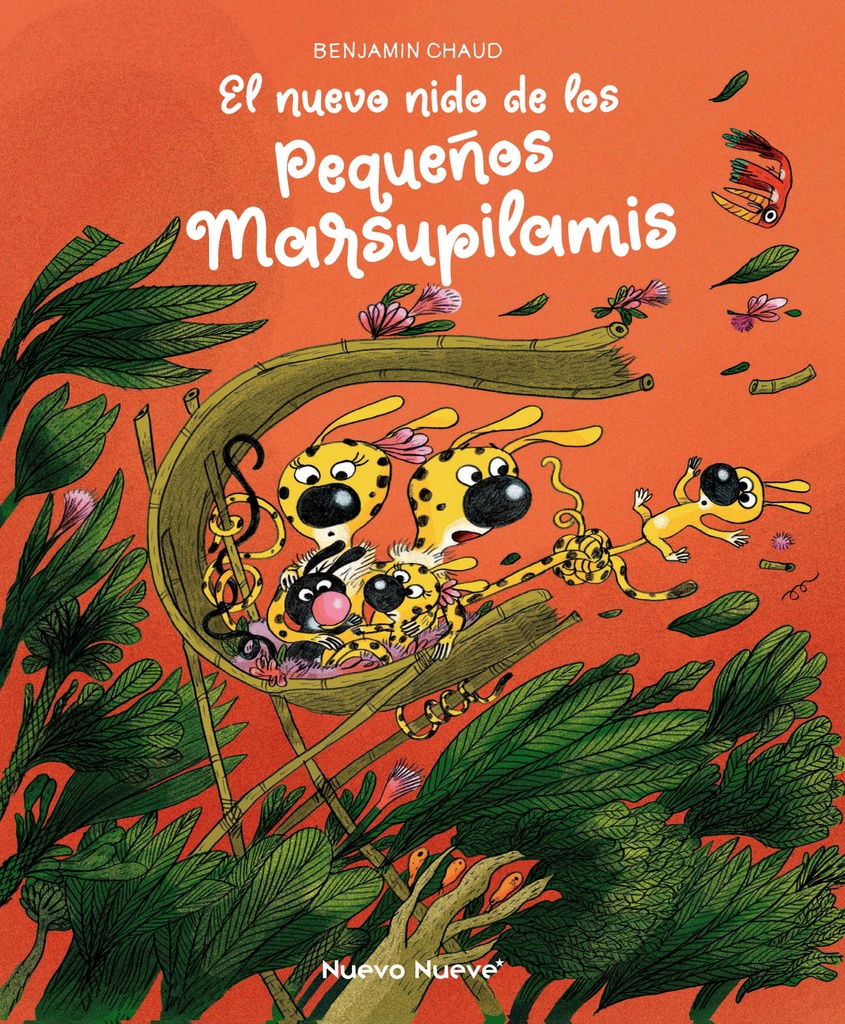 El nuevo nido de los pequeños Marsupilamis