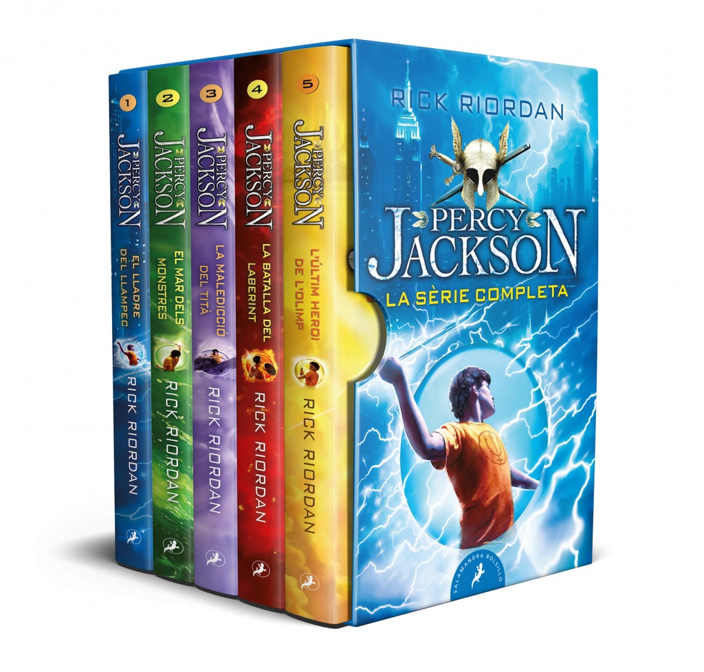 Percy Jackson i els déus de l´Olimp - La sèrie completa