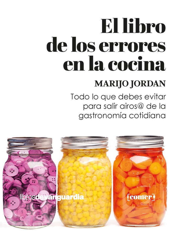 El libro de los errores en la cocina