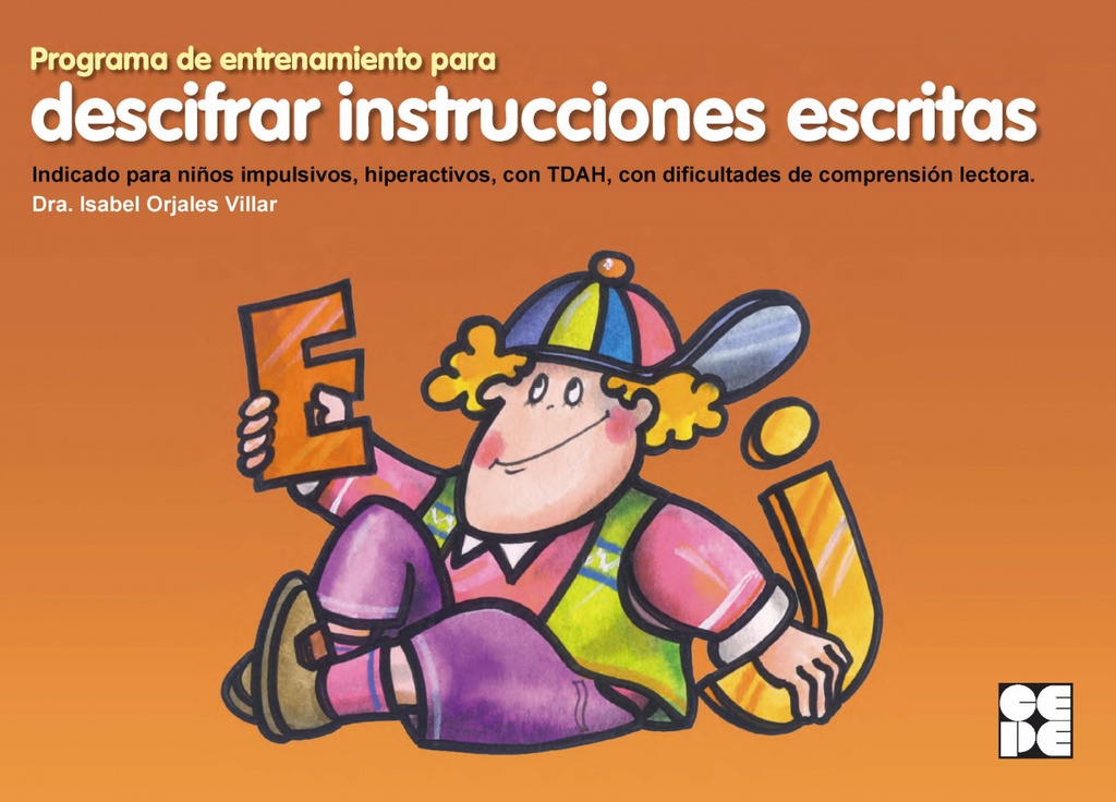 Programa entrenamiento descifrar instrucciones escritas