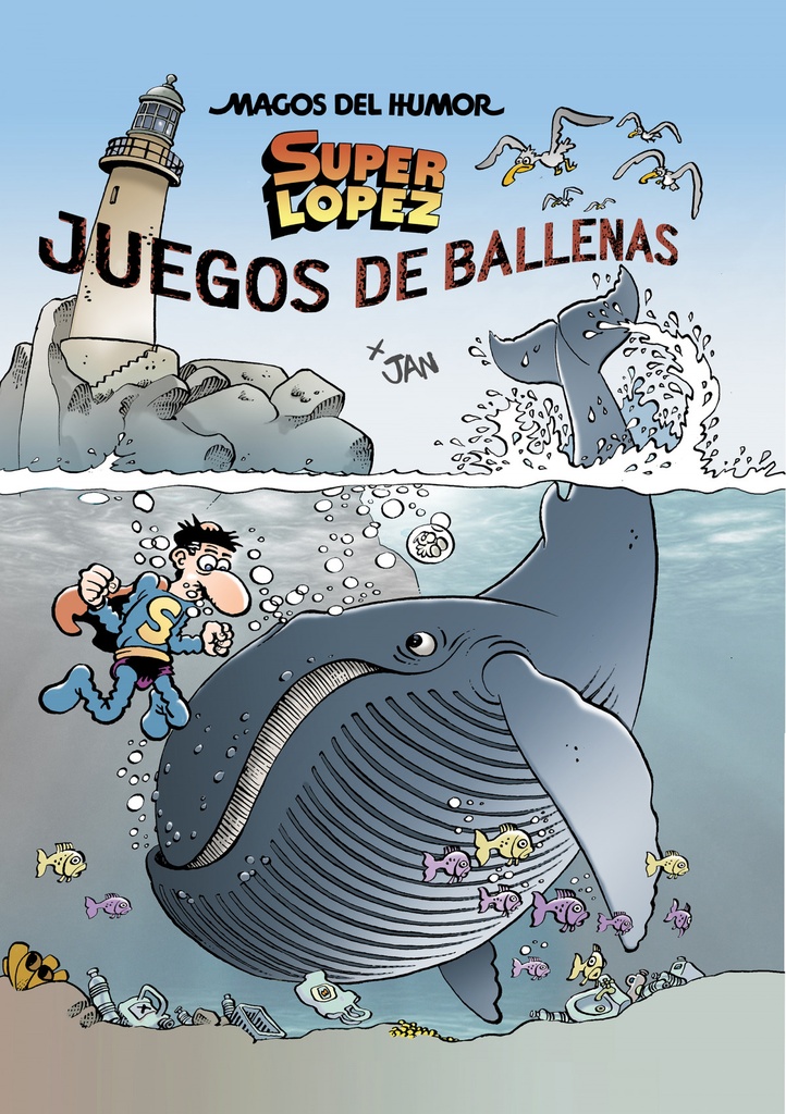 Juegos de Ballenas (Magos del Humor Superlópez 212)